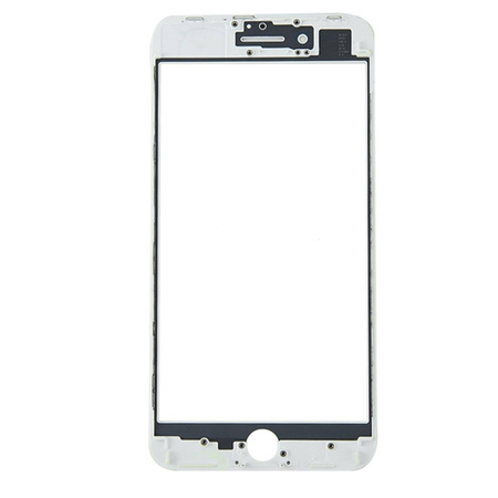do iPhone 8 / SE 2020 / 2022 szyba ramka OCA biała