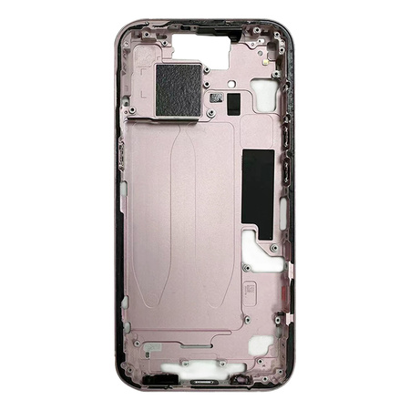 do iPhone 15 korpus ramka obudowa środkowa przyciski różowy