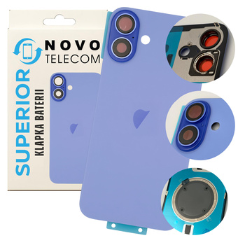 do iPhone 16 klapka baterii niebieska