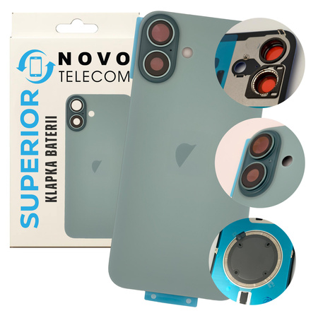 do iPhone 16 Plus klapka baterii zielona