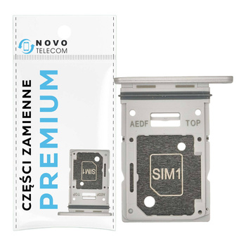 Tacka SIM do Samsung Galaxy A54 srebrna szufladka