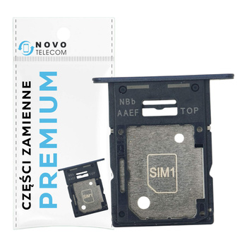 Tacka SIM do Samsung Galaxy A15 czarna szufladka