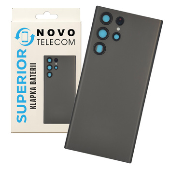 do Samsung S22 Ultra klapka baterii plecki szkło tył czarna