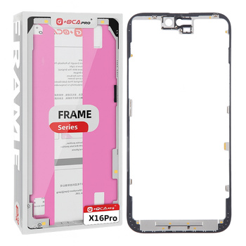 Ramka wyświetlacza LCD klej do iPhone 16 Pro G+OCA