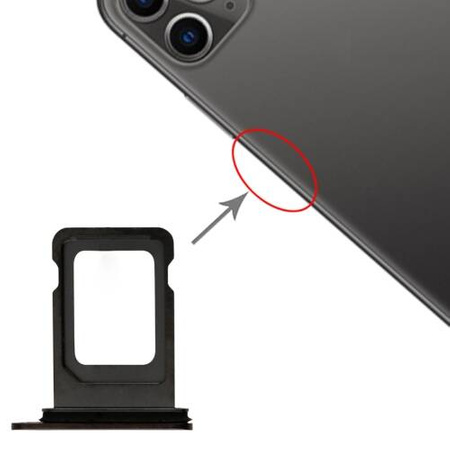 do iPhone 11 Pro  / 11 Pro Max szufladka sim tacka czarna