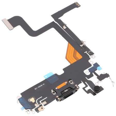 do iPhone 13 Pro taśma USB złącze ładowania czarne