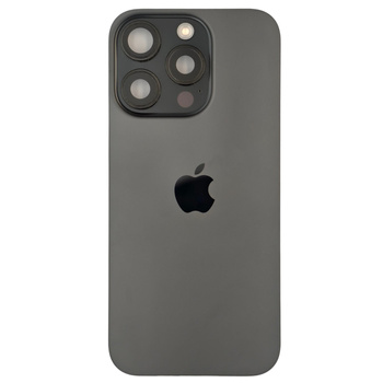 do iPhone 16 Pro Max klapka baterii plecki panel szkło tył czarny demont (grA)
