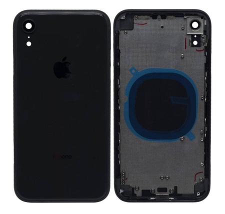 do iPhone XR obudowa ramka korpus przyciski tył czarny
