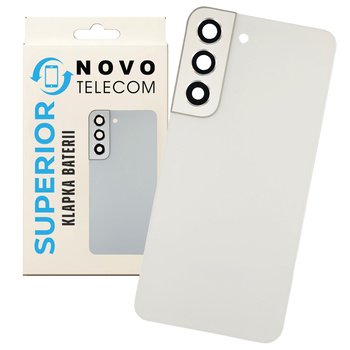 do Samsung S22+ klapka baterii plecki szkło tył biała