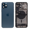 do iPhone 12 Pro obudowa ramka korpus tył niebieski demontaż A- uzbrojony