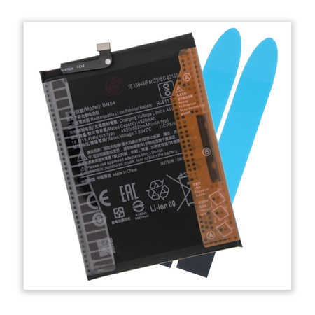 do Redmi Note 9/Redmi 9/10x BN54 bateria 5020mAh