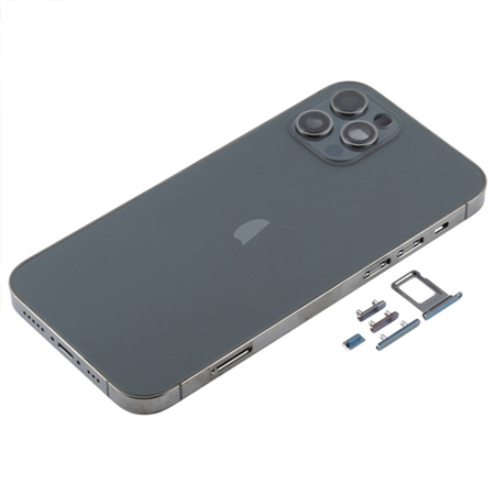 do iPhone 12 Pro obudowa ramka korpus przyciski MagSafe tył szary