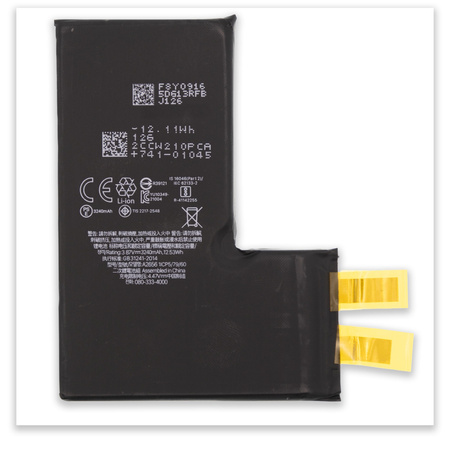 iPhone 13 Pro bateria bez BMS 3095mAh