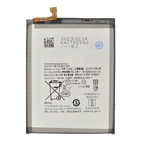 do Samsung a22 4g  bateria 5000mAh EB-BA315ABY
