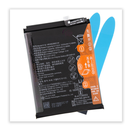 do Huawei P Smart 2019 bateria HB446486ECW 4000mAh