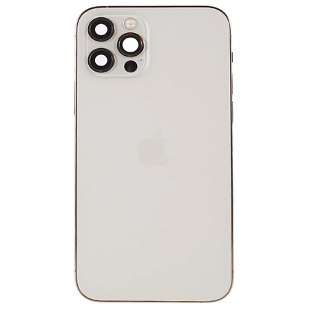 do iPhone 12 Pro obudowa ramka korpus tył złoty demontaż A- uzbrojony
