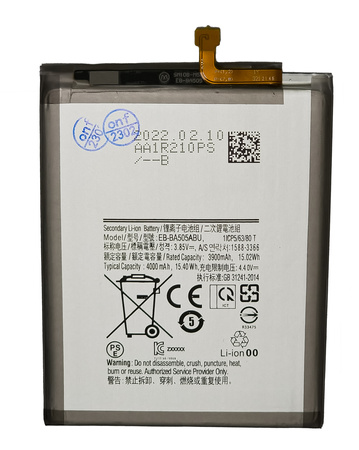 do Samsung A50 A505 bateria 4370mAh EB-BG781ABY