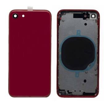 do iPhone SE 2020 obudowa ramka korpus przyciski tył czerwony