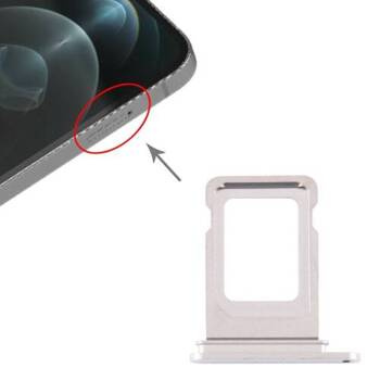 do iPhone 12 Pro szufladka sim tacka srebrna