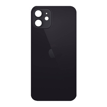 do iPhone 12 mini klapka baterii czarna (BIG HOLE)