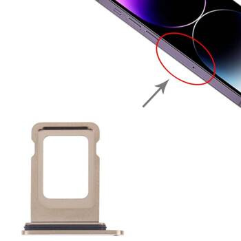 do iPhone 14 Pro / 14 Pro Max tacka SIM złoty