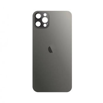 do iPhone 12 Pro Max klapka baterii czarna(BIG HOLE)