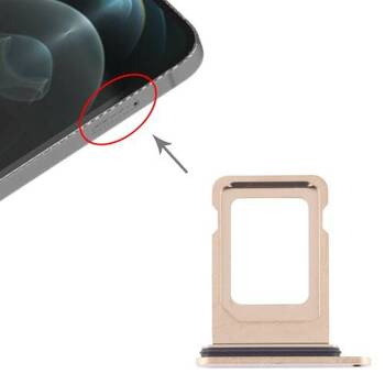 do iPhone 12 Pro szufladka sim tacka złota