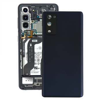 do Samsung S20 FE klapka + oczko kamery niebieska