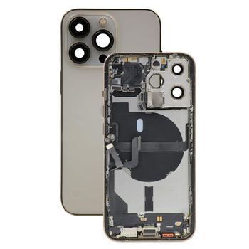 do iPhone 13 Pro obudowa ramka korpus tył złoty demontaż A- uzbrojony