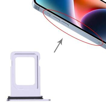 do iPhone 14 / 14 Plus tacka SIM fioletowy