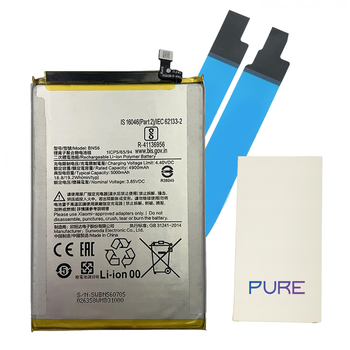 do Redmi 9A/9C BN56 bateria 5000mAh