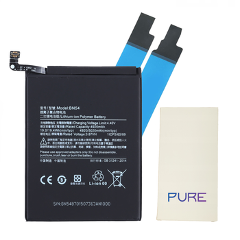 do Redmi Note 9/Redmi 9/10x BN54 bateria 5020mAh