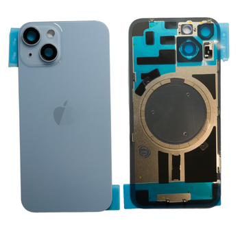 do iPhone 14 klapka baterii niebieska (BIG HOLE)